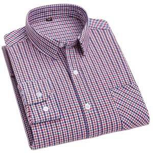 Chemise en flanelle pour homme, dernière mode, vente en gros, OEM, décontractée, manches longues, best-seller, 100% coton, séchage rapide, respirante, design personnalisé - Product Image 3
