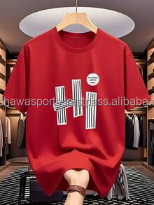 Camiseta con Logotipo Más Vendida, Unisex, Cuello Redondo, Atlética, Elástica, de Secado Rápido, Transpirable, a Bajo Precio, Camisetas para Hombre - Product Image 3