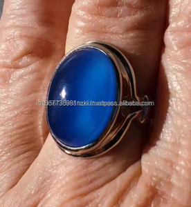 Anillo hecho a mano de Plata de Ley 925 de la mejor calidad para mujer, regalo de cumpleaños de diseñador de estilo clásico único, rodio para ropa de fiesta - Product Image 2