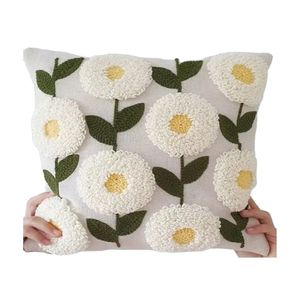 Luxury Geometric Woven Cotton Cushion Printed Soft Breathable Fabric High Quality Decorative Pillow for Couch Armchair <b>Bedding</b> - Product Image 1