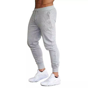 Pantalones deportivos de felpa de algodón premium para hombre, listos para impresión personalizada, fabricante OEM de marca privada - Product Image 6
