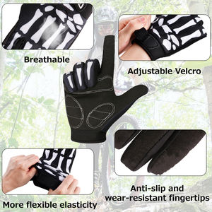 Gants de moto de course à doigts entiers avec protection tactile, dernier style, double paume, pour activités cyclistes en extérieur - Product Image 2