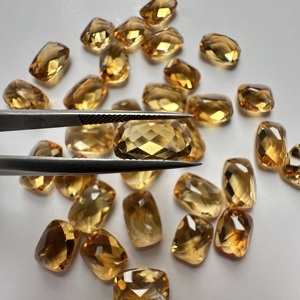 Citrine TFH longue taille coussin 8x12 mm, lot de 32 pièces et 105 carats, taille C/B, couleur vibrante, coupe étonnante, pour la création de bijoux - Product Image 6