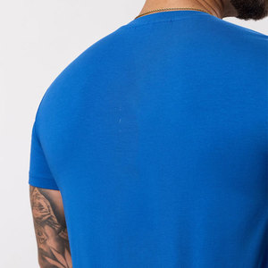 เสื้อยืดผู้ชายสำหรับออกกำลังกาย ฤดูร้อน ปี 2026 แฟชั่นลำลองคุณภาพสูง ระบายอากาศได้ดี ผลิตจากผ้าฝ้าย 100% เป็นมิตรกับสิ่งแวดล้อม น้ำหนัก 180 กรัม ขายส่ง - Product Image 5