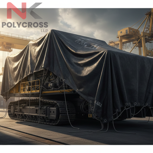 Lona de Protección Industrial para Carga y Maquinaria, Lona de Protección Industrial Antidesgarro para Uso Logístico - Product Image 3