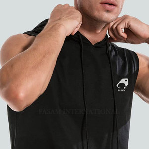 Chemises sans manches de sport confortables et légères, chemises sans manches de sport écologiques - Product Image 5