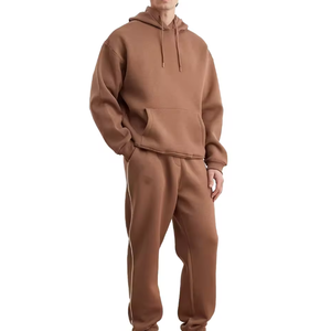 ชุดวอร์มยอดนิยมสำหรับผู้ชาย ใส่ลำลองในฤดูหนาว / สตรีทแวร์  รับสกรีนโลโก้ ชุดวอร์มระบายอากาศได้ดี - Product Image 1