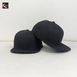 High Quality Custom logo Embroidery <b>Flat</b> Top <b>Hat</b> Snapback Baseball <b>Cap</b> - Product Image 2
