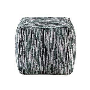 Pouf Ottomano Moderno Multicolore in Tessuto, Sedia a Sacco Antiscivolo da Pavimento, 1 Pezzo - Product Image 3