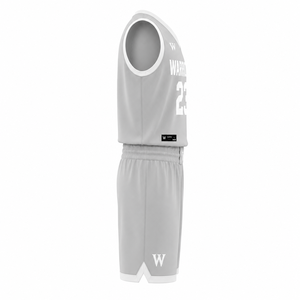 Conjunto de Camiseta y Pantalones Cortos de Baloncesto Unisex para Adultos WARPRO, Uniforme Deportivo Profesional, Ligero, Transpirable, Sin Mangas - Product Image 3
