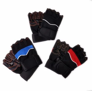 Custom Embroidery Logo Full Finger Cotton Waterproof Weightlifting <b>Gloves</b> Shock Absorbing Workout Gym <b>Gloves</b> - Product Image 4
