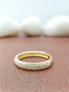 Anillo de Compromiso y Boda D'VINS JEWELS, Diseño Redondo Moderno, Corte Brillante, Color D, Blanco, Plateado, Dorado, Certificado - Product Image 5