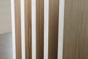 Maple Veneer Faced Plywood Rubberwood Core <b>White</b> Wood Acacia Double Sanded Flat Surface For Wall <b>Panels</b> - Product Image 3