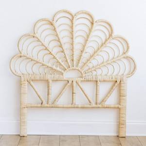 Panneaux de tête de lit en rotin en forme de fleur pour enfants, décoration de chambre à coucher, tailles personnalisées, vente en gros - Product Image 4