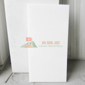 Dalle de marbre blanc cristallin de luxe du Vietnam, carrière, qualité supérieure, pierre naturelle pour la décoration de salle de bain et de cuisine d'hôtel - Product Image 3