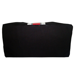 Bolsa de Lona Personalizada con Estampado de Rayas, Cierre de Cremallera, Tirador con Detalles en PU y Asa de Cuerda Acolchada, Bolsa de Viaje de Lona de Algodón de 12 Oz - Product Image 5