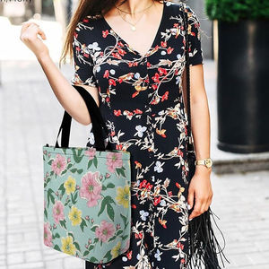 Sac fourre-tout personnalisé de qualité supérieure avec logo, en coton PC multi-usages, à poignée, prix raisonnable, réutilisable pour les courses, sac en toile vierge - Product Image 4