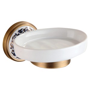 Porte-savon contemporain en acier inoxydable, élégant support de savon en métal pour salle de bain - Product Image 3