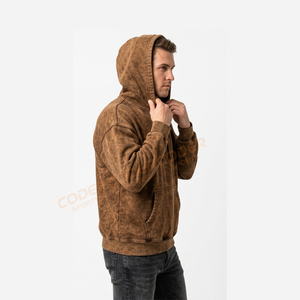 Sudaderas con Capucha de Diseño Personalizado con Lavado Ácido, Nueva Llegada, Sudaderas con Capucha de Alta Calidad, Ropa Urbana, Sudaderas con Capucha para Hombre con Lavado Ácido de Pakistán - Product Image 4