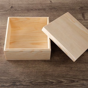 Wholesale Handcrafted Solid Wood Gift <b>Box</b> with Hinge Lid Custom Engraved Logo Polished Finish Rectangle Shape-Home Decor - Product Image 1