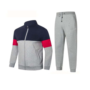 SELF INDUSTRIES Survêtement léger d'hiver pour homme, 100% coton polaire, antibactérien, tricoté, col rond, avec fermeture éclair, coupe haute - Product Image 4