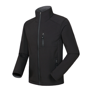 High Quality Durable and Breathable for Active Outdoor Winter Zipper Hoody Design for Lightweight Custom Made Softshell <b>Jacket</b> - Product Image 4