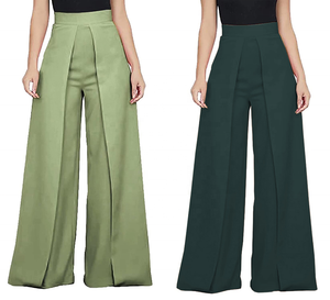 Venta al por mayor verano algodón Otoño Invierno nuevos pantalones vaqueros de color caramelo mujeres pantalones de un solo botón cintura alta pantalones de mezclilla de pierna ancha - Product Image 5
