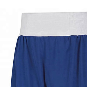Pantalones Cortos de Boxeo y Kickboxing Profesionales, con Logotipo y Diseño Personalizados, Ligeros, Transpirables, 100% Algodón, para Entrenamiento, para Hombre - Product Image 3