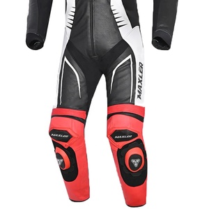 Combinaison de course de moto en cuir pour homme de style nouveau, réglable, de haute qualité, vêtements de sport, taille plus, protections de niveau 1 CE - Product Image 5