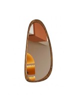 Europäischer Stil Indischer Hersteller Unregelmäßiger Holz-Wandspiegel Gerahmtes Bohemian Dekoratives Design für Innenbereich