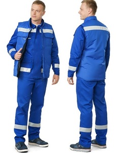 Vêtements de travail hivernaux lourds et isolés pour les travailleurs industriels et extérieurs, vêtements de sécurité thermiques OEM haute visibilité - Product Image 3