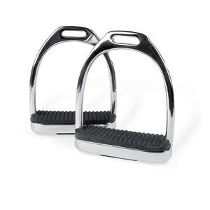 Estribos de equitación de alta calidad, ligeros y seguros, con sistema de liberación rápida, tipo inglés. - Product Image 1