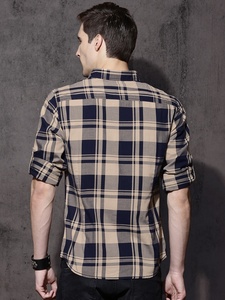 เสื้อสักหลาดลายสก๊อตผู้ชาย,เสื้อลำลองแขนยาวผ้าฝ้าย100% ใส่สบาย - Product Image 3