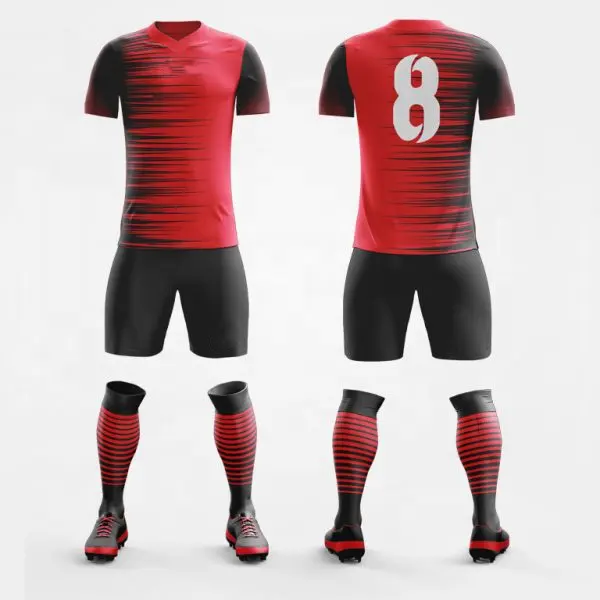 2023 Seragam Sepak Bola Pria dan Wanita Seragam Sepak Bola dengan Kaus Kaki Sepak Bola