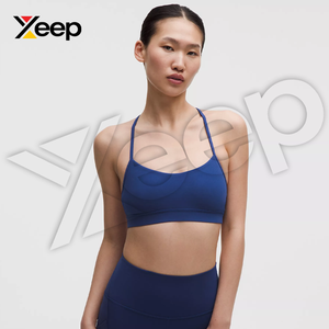 XEEP สปอร์ตบราโยคะคุณภาพสูงสำหรับผู้หญิง รุ่น XC-SB-28 สายรัดปรับได้ ระบายอากาศดี แผ่นรองถอดออกได้ รองรับได้ดี แห้งเร็ว - Product Image 1