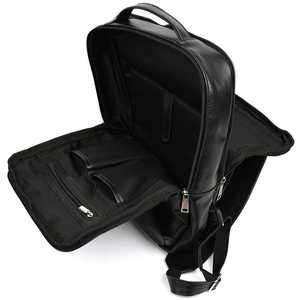 Mochila para Portátil Unisex de Cuero Genuino Personalizada al por Mayor, con Cierre de Cremallera Antirrobo, Impermeable, para Viajes, Modelo LBK-0152 - Product Image 3