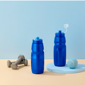 Borraccia Sportiva Ecologica da 700ml con Cannuccia, Senza BPA, Antigoccia, per Bicicletta e Regali Promozionali - Product Image 1