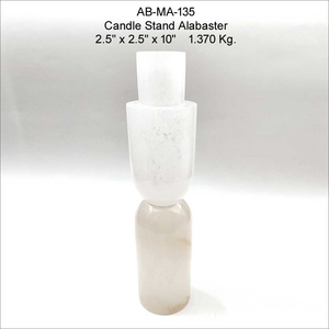 Portavelas de Alabastro Natural, Decoración de Iluminación Ambiental Hecha a Mano con Piedra, para Interiores de Hogares Modernos, Precio de Fábrica al por Mayor - Product Image 4