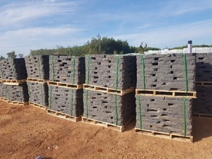 Pierres marche de jardin en basalte, 2 pièces, forte Absorption d'eau - Product Image 4