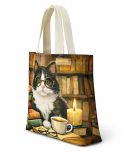 ถุงผ้าช้อปปิ้งพิมพ์โลโก้ตามสั่ง รีไซเคิลได้ ขนาดใหญ่ แข็งแรง ทนทาน ใช้ซ้ำได้  ถุงผ้าฝ้ายพิมพ์ลายส่วนตัว - Product Image 4