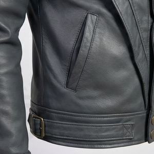Veste de moto en cuir véritable pour homme de qualité supérieure, nouvelle arrivée, vestes de moto d'hiver, protections amovibles, personnalisables - Product Image 5