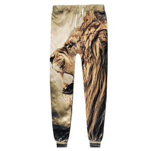 custom 3d lion printed tracksuit men blank graphics pullover hoodie and sweatpants set wholesale sublimated mens <b>jogging</b> <b>suits</b> - Product Image 3