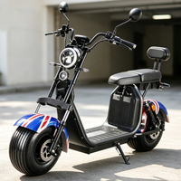 Fabricant chinois, vente en gros de moto électrique pour adultes de 1500 W, scooter à deux roues, longue portée
