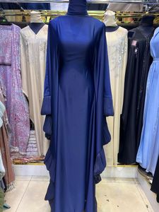 Abaya Modeste de Dubaï en Gros, Perlée et Pailletée, à Manches Longues, Traditionnelle Musulmane, Faite à la Main, pour Mariage, Respirante, Col en V pour Femme - Product Image 5