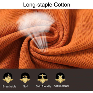 Polo de Alta Calidad para Hombre, Personalizable con Bordado, de Algodón y Poliéster, para Gimnasio, Fitness, Golf y Trabajo - Product Image 5