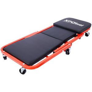 Creeper Garage Gift Set 36 \ "Z Creeper Seat 300 Lbs Capacidad Perfil bajo 6 uds Ruedas rojas para mecánicos Garaje/Tienda Herramienta para Padres - Product Image 6