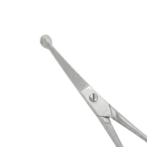 Professional Stainless Steel Cuticle <b>Scissors</b> Straight Blunt Tip Round Handle Beauty Tool <b>for</b> <b>Nail</b> Trimming Adults Manufacturer - Product Image 6