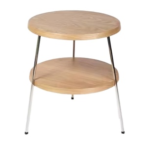 Meubles Table basse ronde durable avec des conceptions de qualité supérieure en bois massif de teck au meilleur prix - Product Image 5