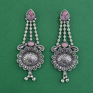 Boucles d'oreilles Chandelier, boucles d'oreilles classiques oxydées avec placage oxydé 811314 - Product Image 3