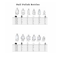 Flacons cosmétiques élégants en plastique transparent pour vernis à ongles, huiles essentielles et sérums de beauté, disponibles au prix d'usine